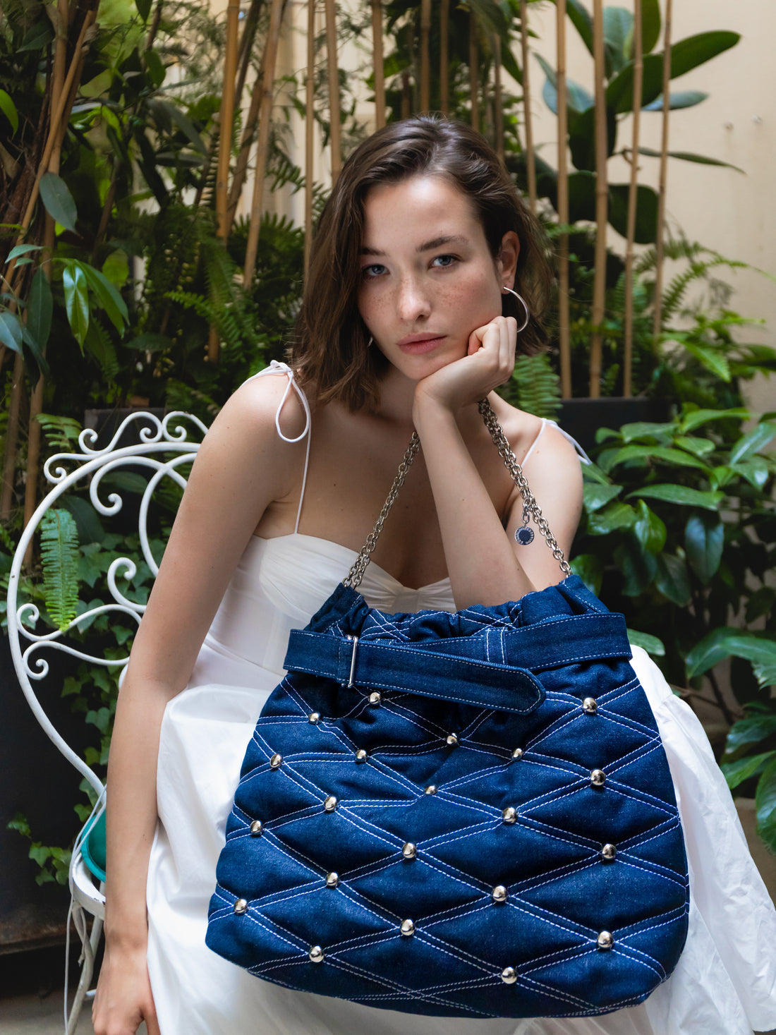 The Maxi Pepper Shopper Denim